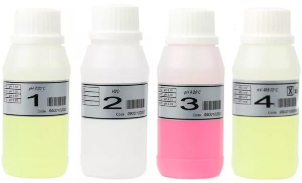 Буферний розчин Aquaviva (4pH-7pH-Rx 465 мВ) 50 мл