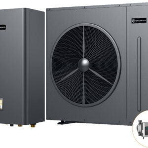 Інверторний тепловий насос для дому Aquaviva Plus 9 (9.02 кВт), циркуляційний насос + триходовий клапан