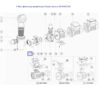 Гайка фіксатор префільтр Emaux насоса SD 89022102