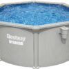 15835_1_2.jpg Збірний басейн Bestway Hydrium 56566 (300x122 см) з пісочним фільтром, драбиною та тентом