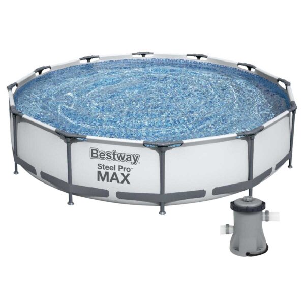 16580.jpg Каркасний басейн Bestway 56416 (366х76 см) з картриджним фільтром