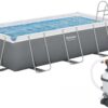 16584_0.jpg Каркасний басейн Bestway 56442 (404х201х100 см) з пісочним фільтром та драбиною