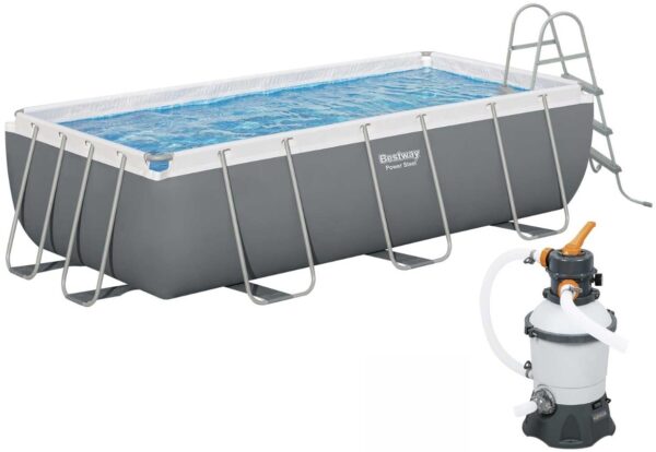 16584_0.jpg Каркасний басейн Bestway 56442 (404х201х100 см) з пісочним фільтром та драбиною