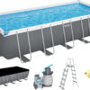 25301_001.jpg Каркасний басейн Bestway 5612B (640х274х132 см) з пісочним фільтром, драбиною та тентом