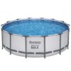 25302_85858.jpg Каркасний басейн Bestway 5612X (427х122 см) з картриджним фільтром, тентом і драбиною