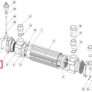 Фітинг-корзина теплообмінника G2 Elecro, 2 шт.
