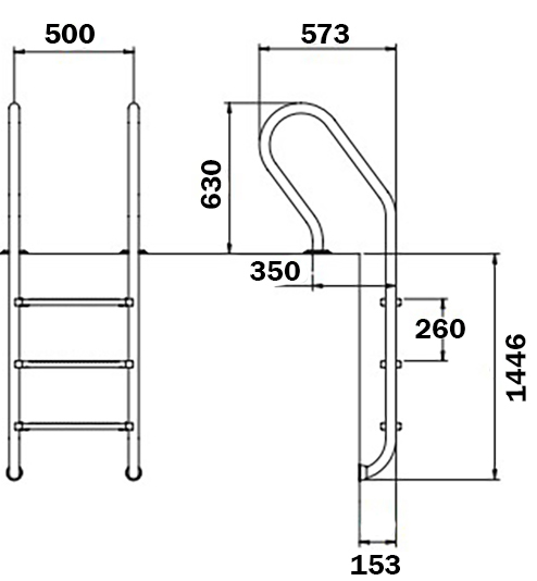 27128_1.jpg Сходи для басейну Flexinox Mixta (5 сходинок), AISI-316L
