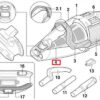 Конус фільтра Kokido для пилососа Voltera 75 EV75CBX/EU з кришкою