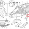 29615_00.jpg Фільтр картриджний Kokido для пилососа Voltera 75 EV75CBX/EU (2 шт.)