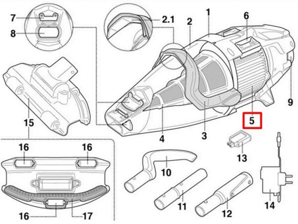 29615_00.jpg Фільтр картриджний Kokido для пилососа Voltera 75 EV75CBX/EU (2 шт.)