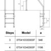 30047_30038_30048_1_2.jpg Сходи для басейну Hayward Munich (5 сходинок), для широкого борту, AISI-316