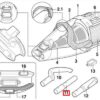 Ручка-конектор Kokido для пилососа Voltera EV55/75