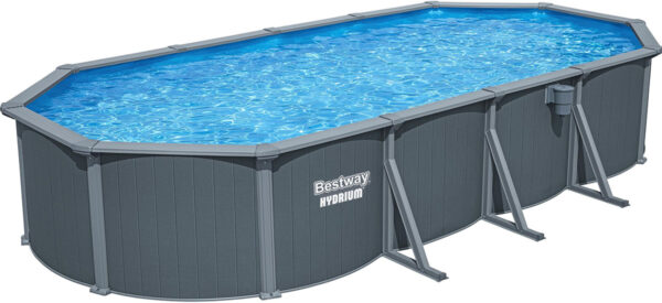 Збірний басейн Bestway Hydrium 561CW (732х366х132 см) з пісочним фільтром, драбиною та тентом