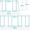 40130-1.jpg Каркасний басейн Intex 26356 ULTRA XTR (549х274х132 см) з пісочним фільтром, драбиною, підкладкою і тентом