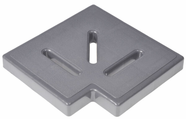 40228.jpg Кутовий елемент Aquaviva KP HKE23-G для переливної решітки 90° 145х25 мм