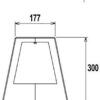 41046_1_1.jpg Накладка декоративна для водоспаду Flexinox Bali матова, AISI-316L