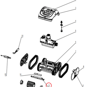 Блок плавучості для робота-пилососа Wybotics C1 (S.OS7010.24.A.002)