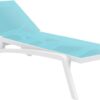 42341_1.jpg Шезлонг Aquajoy Pacific, білий з бірюзовим