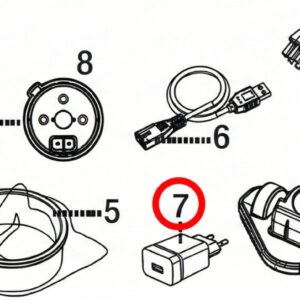 42424_00.jpg Блок зарядного пристрою USB Kokido для пилососа Telsa EV05