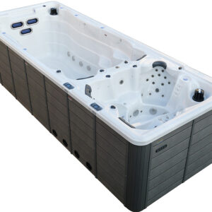 42723_00.jpg Плавальний СПА-басейн Aquajoy Equilibrium (580х220х150 см), Сріблясто-білий мармур