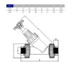 445_ua_2.jpg Кутовий вентиль ПВХ Hidroten 1021022, різьбове з'єднання d3/4"