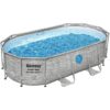 56714.jpg Каркасний басейн Bestway 56714 (427х250х100 см) з картриджним фільтром, драбиною і захисним тентом