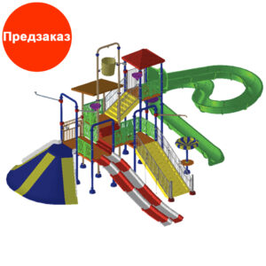 Комплекс водних горок Arihant WAPS 6B (20.0х16.0 м)