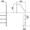 6525_1_2.jpg Сходи для басейну Flexinox Standard Nero (5 сходинок) Black, AISI-316L