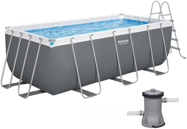 6889_0.jpg Каркасний басейн Bestway 56456 (412х201х122 см) з картриджним фільтром та драбиною