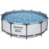 7491_7424.jpg Каркасний басейн Bestway 56420 (366х122 см) з картриджним фільтром, тентом і драбиною