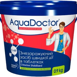 Хлор AquaDoctor C-60T 0.9 кг в таблетках