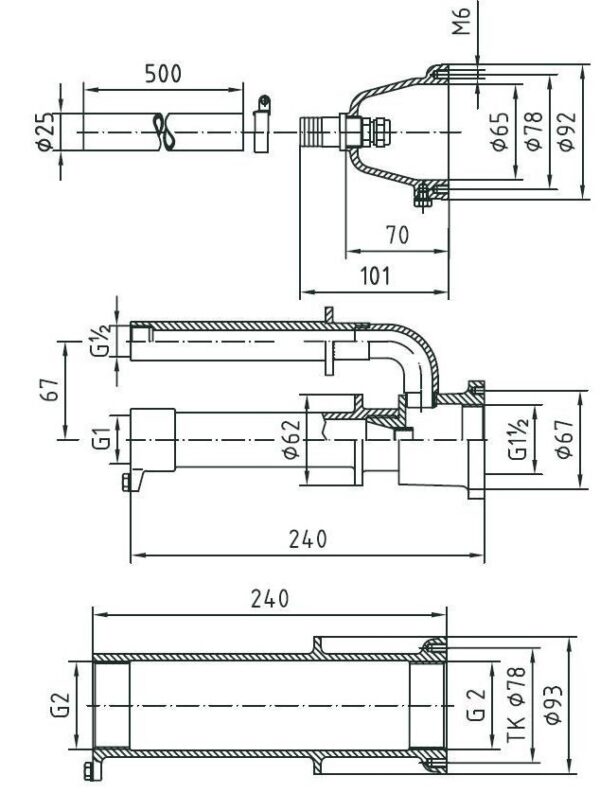 8696050_1_.jpg Закладні Fitstar 8696050 для гідромасажу Standard, 2 форсунки