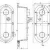 8701051_2.jpg Закладний короб Fitstar 8701051 для пневмопанелі, для солоної води