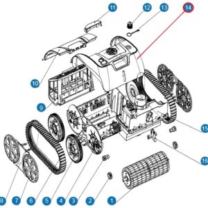 Кабель живлення для Wybotics С1/C1 Pro (S.WY3312Pro.14.005)