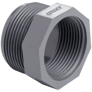 effast_pvc_rce-1_5.jpg Втулка-футорка ПВХ Effast RERRCE075G коротка, різьбова 2-1/2"x2"