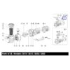 Кришка вентилятора насоса Emaux SB/SR 10-15 (1031009)