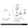 emaux_88280811b_diagram.jpg Кран шестиходовий Emaux MPV03 (88280811W), (1.5", бічне підключення)