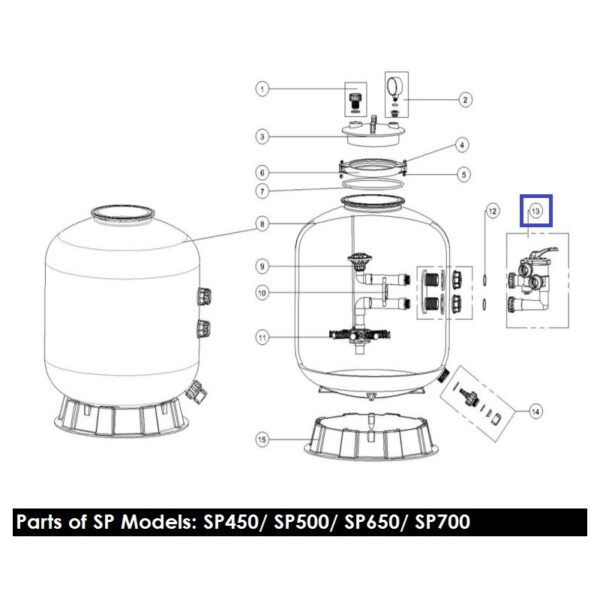 emaux_88280811b_diagram.jpg Кран шестиходовий Emaux MPV03 (88280811W), (1.5", бічне підключення)