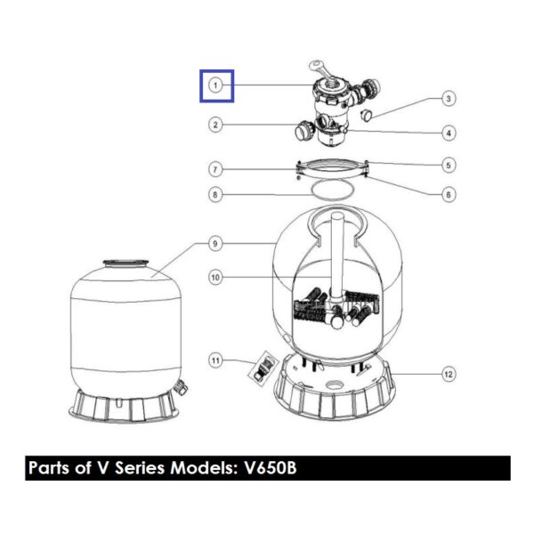 emaux_88281551b_diagram.jpg Кран шестиходовий Emaux MPV02 (2'', верхнє підключення)