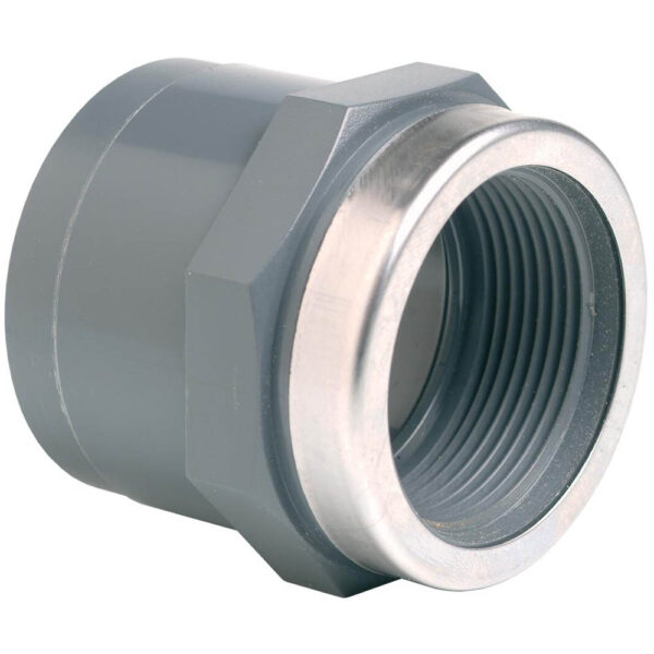 file_132_2.jpg Муфта ПВХ Effast RGRMAR063G перехідна, з металічним кільцем d63x2"