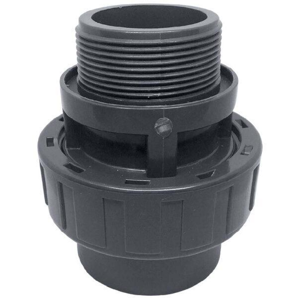 Муфта ПВХ Era UU00250 розбірна із зовнішньою різьбою, d50х1-1/2"