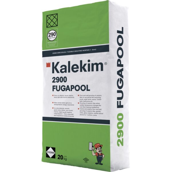 fugapool_kalekim.jpg Вологостійка фуга для швів Kalekim Fugapool 2900 (20 кг)