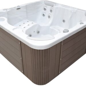 СПА-басейн IQUE Corsica 2000-CFL (200х200х89 см) Brushed walnut