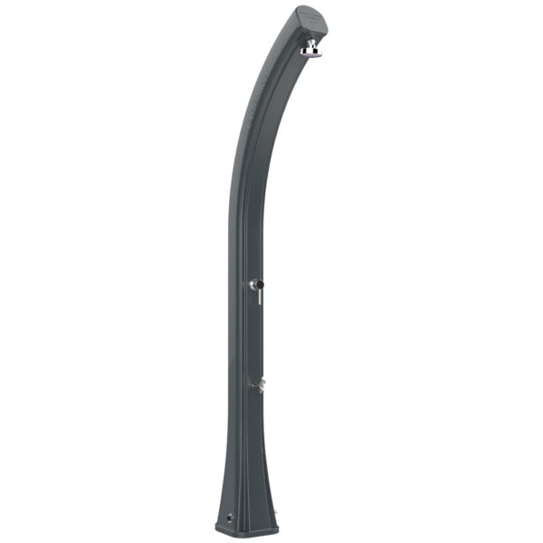 Душ сонячний Aquaviva Happy XL з мийкою для ніг, антрацит H420/7016, 35 л