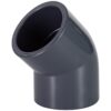 koleno-pvh-aquaviva-45_2.jpg Коліно ПВХ Aquaviva 45°/32 мм