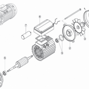 Кришка передня (фланець) насоса Kripsol NK-RMOT0001.00R MEC 63