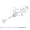 kripsol_rbm1020.52r_diagram.jpg Кришка задня ел. двигуна насоса Kripsol RBM1020.52R