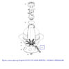 kripsol_rfd0200.10r__diagram.jpg Пробка зливна фільтру Kripsol SL/ST/GL/GT/AK/BL/BR/BT/BC/ - RGR040.A/ RFD0200.10R