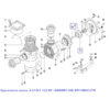 Крильчатка насоса KAN/KT 12.5 HP-RBH0007.24R/RPUM0013.27R