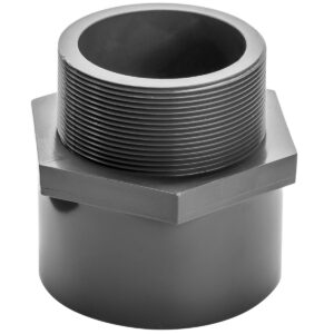 Муфта ПВХ Aquaviva з зовнішньою різьбою, d20x1/2"